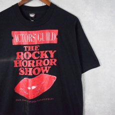 画像1: 90's THE ROCKY HORROR PICTURE SHOW USA製 ホラー映画プリントTシャツ BLACK XL (1)