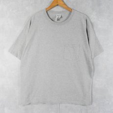 画像1: 90's GAP USA製 無地ポケットTシャツ XL (1)