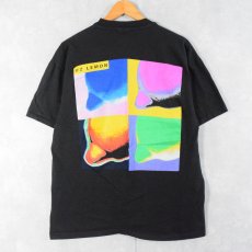 画像2: 90's U2 USA製 "LEMON" ロックバンドアルバムTシャツ BLACK XL (2)