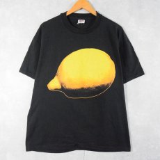 画像1: 90's U2 USA製 "LEMON" ロックバンドアルバムTシャツ BLACK XL (1)