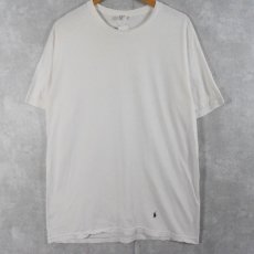画像1: 90's POLO Ralph Lauren USA製 ロゴ刺繍Tシャツ L (1)