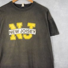 画像1: 70〜80's USA製 "NWE JOISEY" プリントTシャツ L (1)