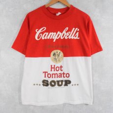 画像1: 80's Campbell's Soup "Hot Tomato" プリントTシャツ XL (1)