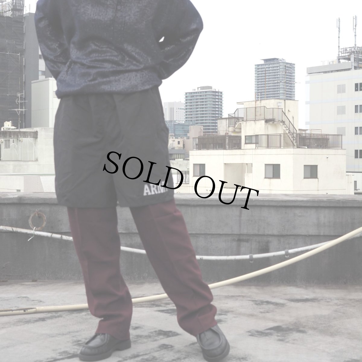 画像4: U.S.ARMY PFU トレーニングショーツ BLACK LARGE (4)