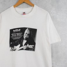 画像1: 90's Alfred "Snuff" Johnson USA製 音楽家プリントTシャツ XL (1)