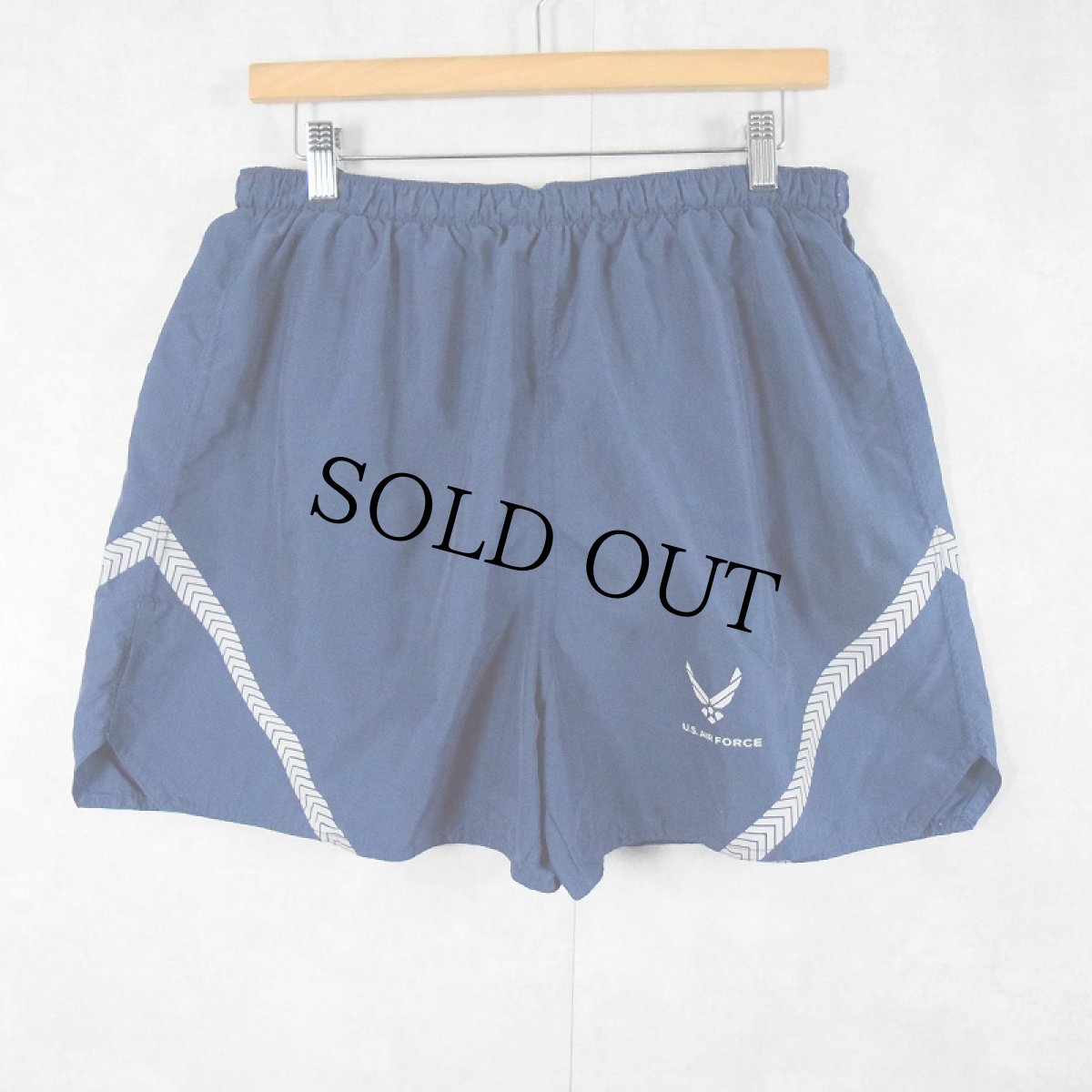 画像4: U.S.AIR FORCE PTU トレーニングショーツ LARGE (4)