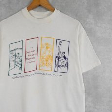 画像1: 90's Norman Rockwell Museum USA製 アートプリントTシャツ M (1)