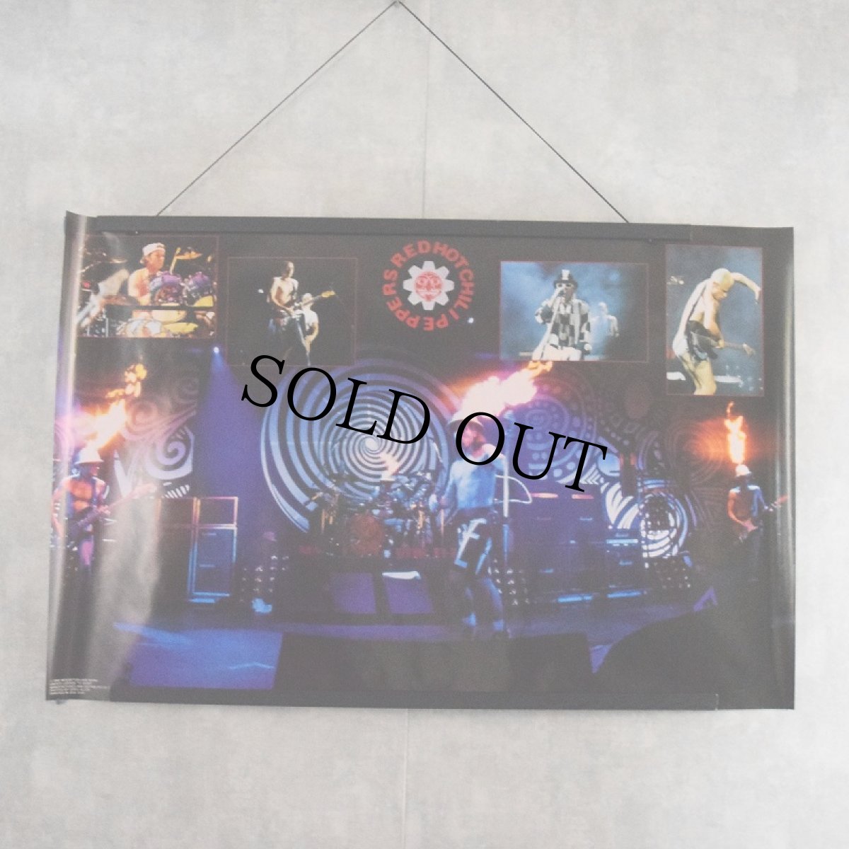 画像1: 【SALE】 "RED HOT CHILI PEPPERS" ロックバンド Poster (1)