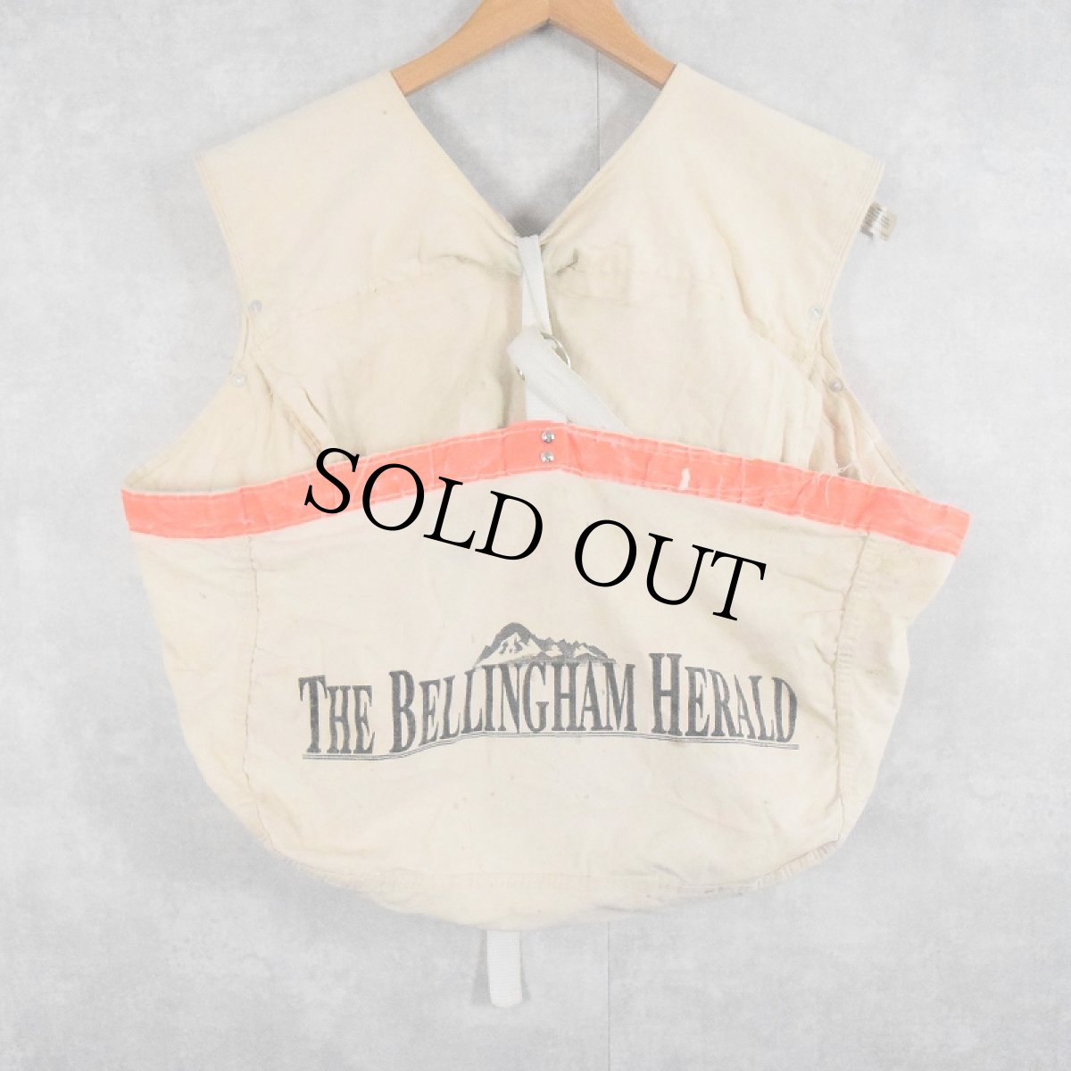 画像1: "THE BELLINGHAM HERALD" ニュースペーパーバッグ  (1)