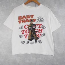 画像1: 90's THE SIMPSONS "BART TRACY" キャラクターパロディ プリントTシャツ M (1)