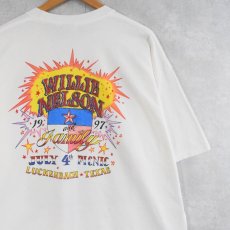 画像2: 1997 WILLIE NELSON & Family カントリーシンガーTシャツ XL (2)