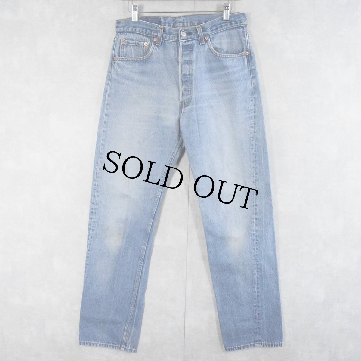 画像1: 90's Levi's 501 USA製 デニムパンツ W31 (1)
