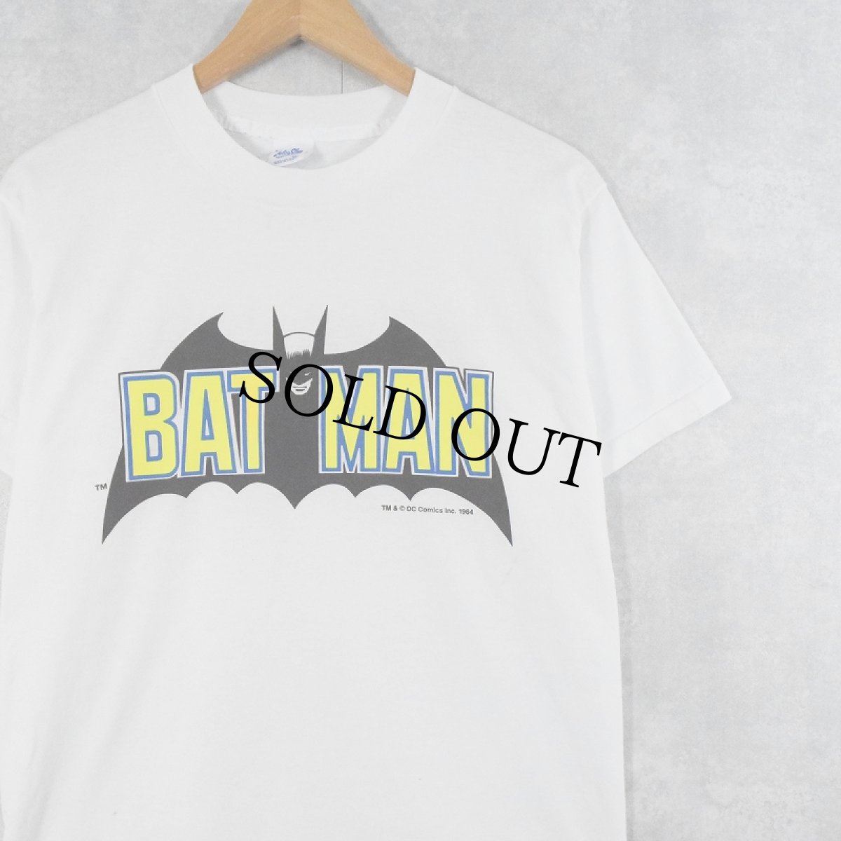 画像1: 80's BATMAN USA製 キャラクタープリントTシャツ M (1)
