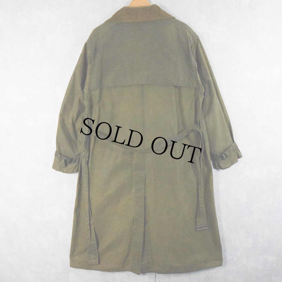 画像2: 80's Barbour England製 "TRENCH COAT" 3ワラント SIZE42 (2)