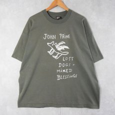 画像1: 90's John Prine USA製 "JOHN PRINE ON TOUR" シンガーソングライター ツアーTシャツ XXL (1)