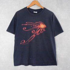 画像1: 2000's PHISH "NEW YEAR'S" ロックバンドTシャツ NAVY L (1)
