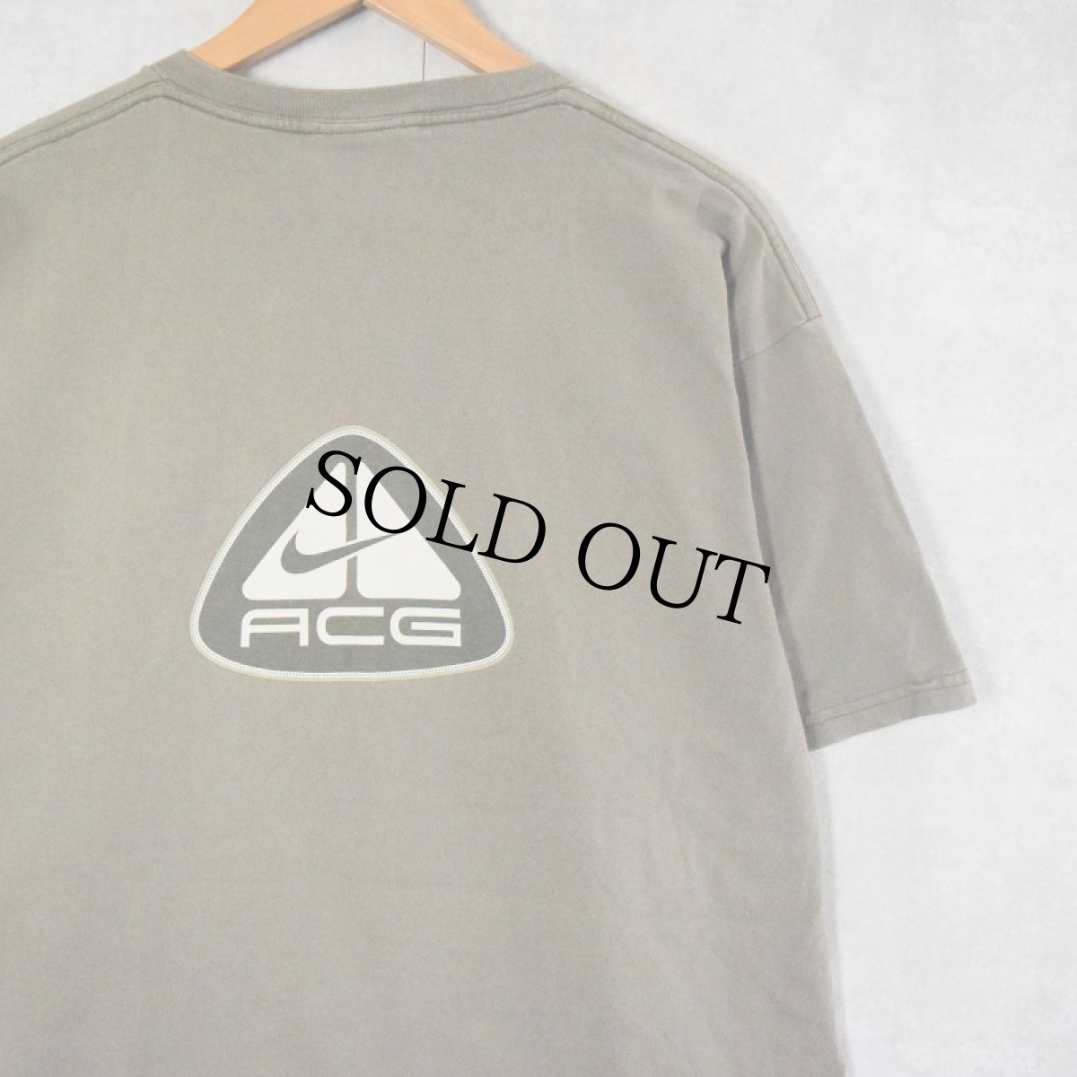 画像1: NIKE ACG ロゴプリントTシャツ L (1)