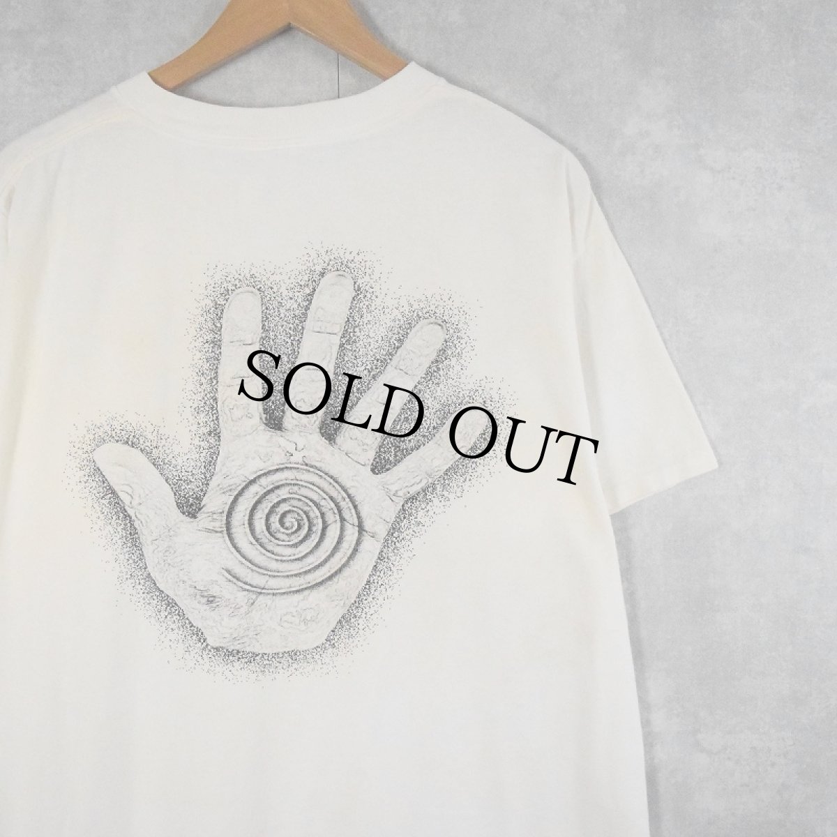 画像1: 【お客様お支払い処理中】90's USA製 Primal Image グラフィックプリントTシャツ XL (1)
