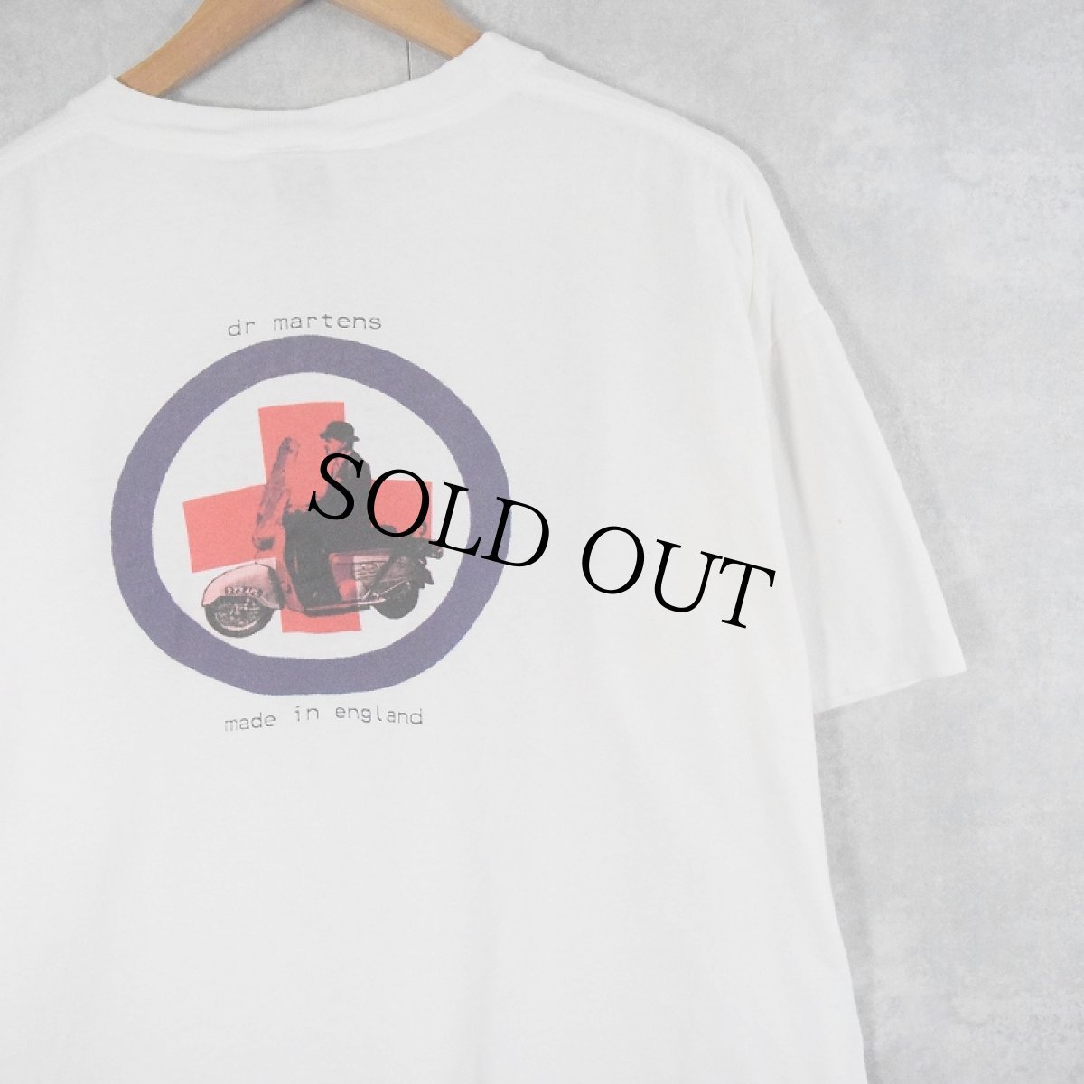 画像1: 90's Dr.Martens USA製 グラフィックプリントTシャツ XL (1)