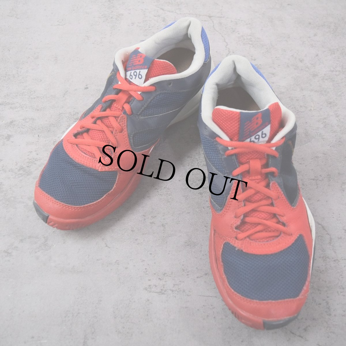 画像1: New Balance 696 x Ralph Lauren スニーカー 27cm (1)