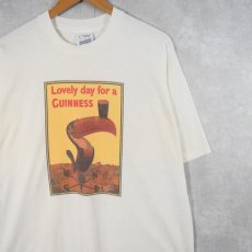 画像1: 【お客様お支払処理中】GUINESS BEER "Lovely day for a GUINESS" ビールメーカー プリントTシャツ XL (1)