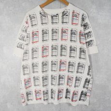 画像1: 90's Budweiser USA製 ビールメーカー 大判プリントTシャツ XL (1)