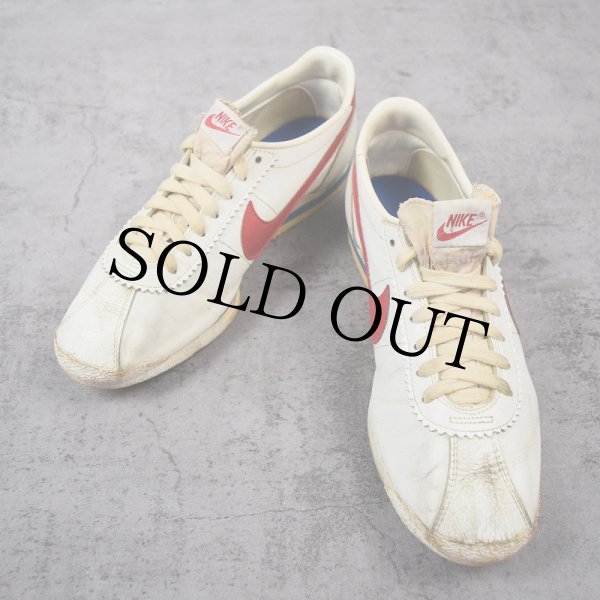 80s 80年代 ナイキ アメリカ製 レザーコルテッツ 赤 白 レッド