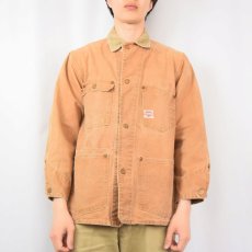 画像2: 40〜50's Carhartt ハートタグ ガチャポケ ダックカバーオール (2)