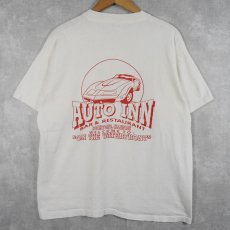 画像2: 90's Budweiser BUD LIGHT USA製 ビールプリント ポケットTシャツ XL (2)