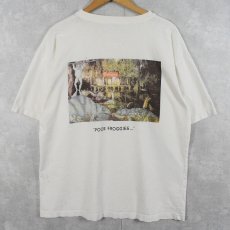 画像2: 90's Budweiser ビールプリント ポケットTシャツ (2)