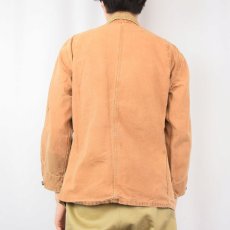 画像3: 40〜50's Carhartt ハートタグ ガチャポケ ダックカバーオール (3)