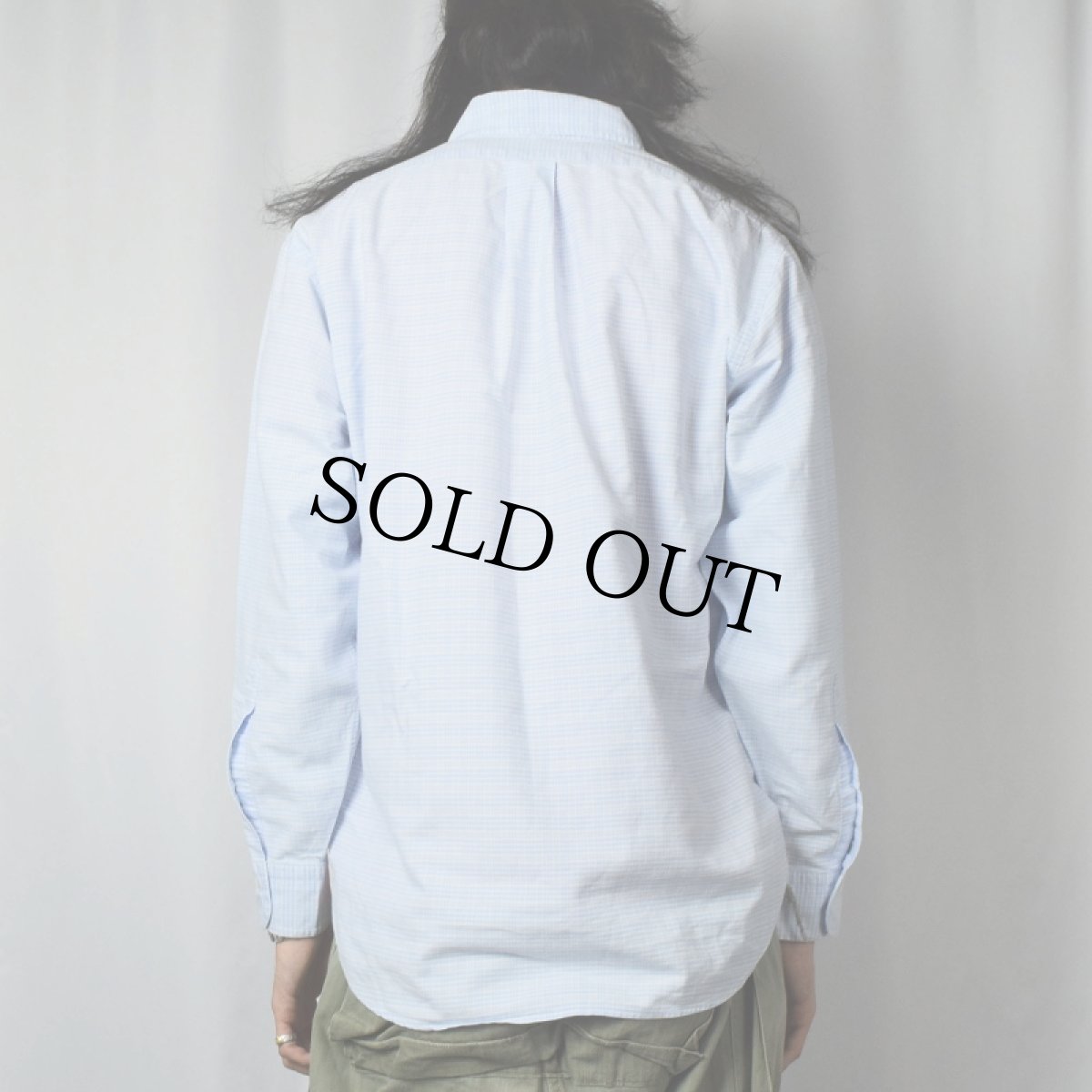 画像3: 90's Brooks Brothers USA製 チェック柄 オックスフォードボタンダウンシャツ SIZE15-33 (3)