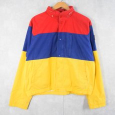 画像1: 90's POLO Ralph Lauren ユニパッチ付き 切り替えコットンジャケット M (1)