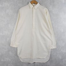 画像1: VINTAGE CLYDELLON ENGLAND製 グランパシャツ SIZE16 (1)