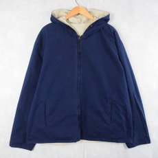 画像2: POLO Ralph Lauren リバーシブル フーデッドコットンジャケット XL (2)