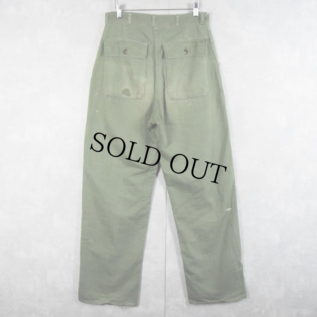 画像2: 60's U.S.ARMY ベイカーパンツ W29 (2)