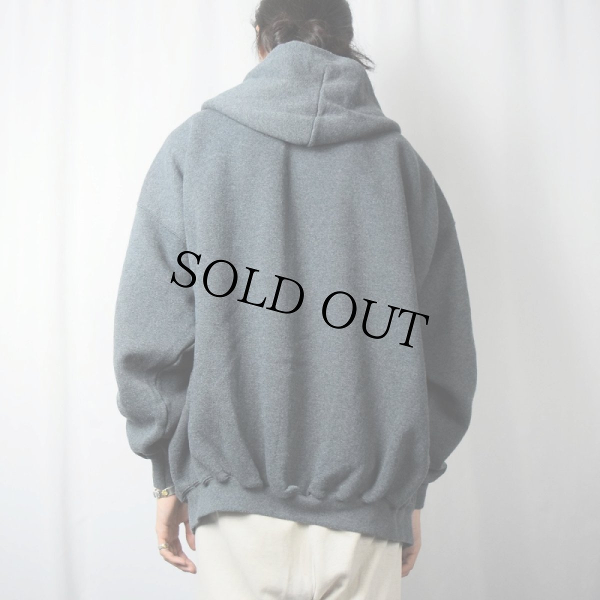 画像3: 90's DISCUS ATHLETIC スウェットジップパーカー 2XL (3)