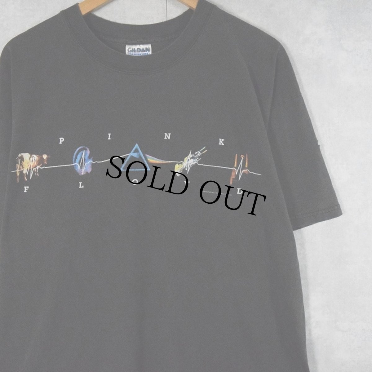 画像1: 90's PINK FLOYD ロックバンドTシャツ BLACK XL (1)