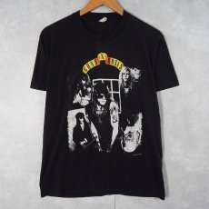 画像1: 80's GUNS N' ROSES USA製 ロックバンドTシャツ BLACK XL (1)