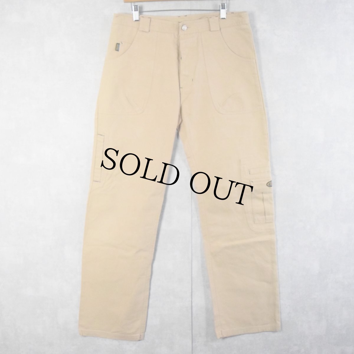 画像2: 90〜2000's DDP FRANCE スケートブランド ダックパンツ W33 (2)