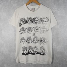 画像1: 1995 THE BEATLES USA製 ロックバンドTシャツ L (1)