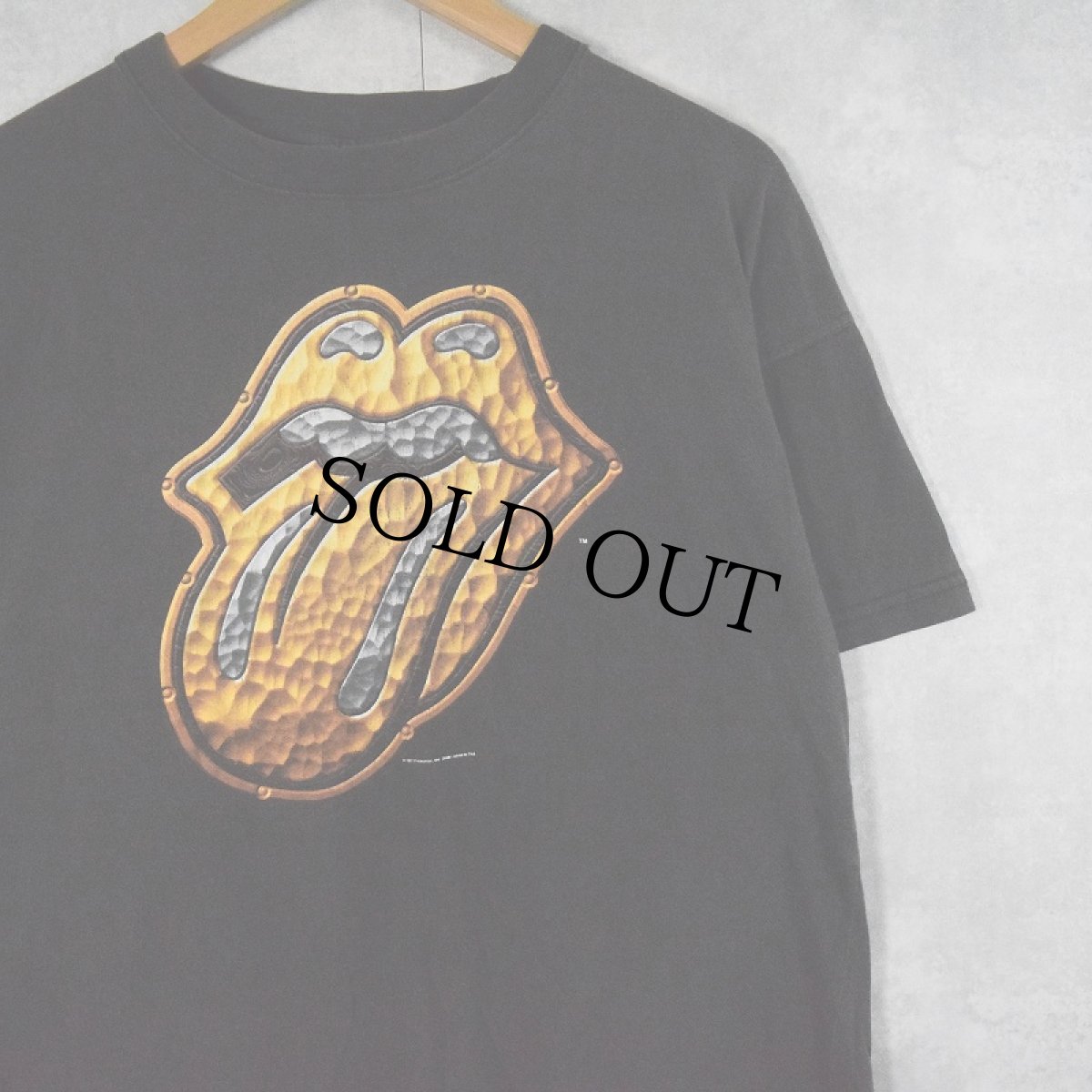 画像1: 1997 ROLLING STONES CANADA製 "Bridges to Babylon" ロックバンドツアーTシャツ BLACK L (1)