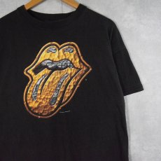 画像1: 1997 ROLLING STONES CANADA製 "Bridges to Babylon" ロックバンドツアーTシャツ BLACK L (1)