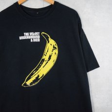 画像1: THE VELVET UNDERGROUND & NICO ロックバンドTシャツ BLACK (1)