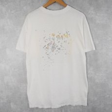 画像2: 90's JAMES HAROLD JENNINGS USA製 アートプリントTシャツ XL (2)