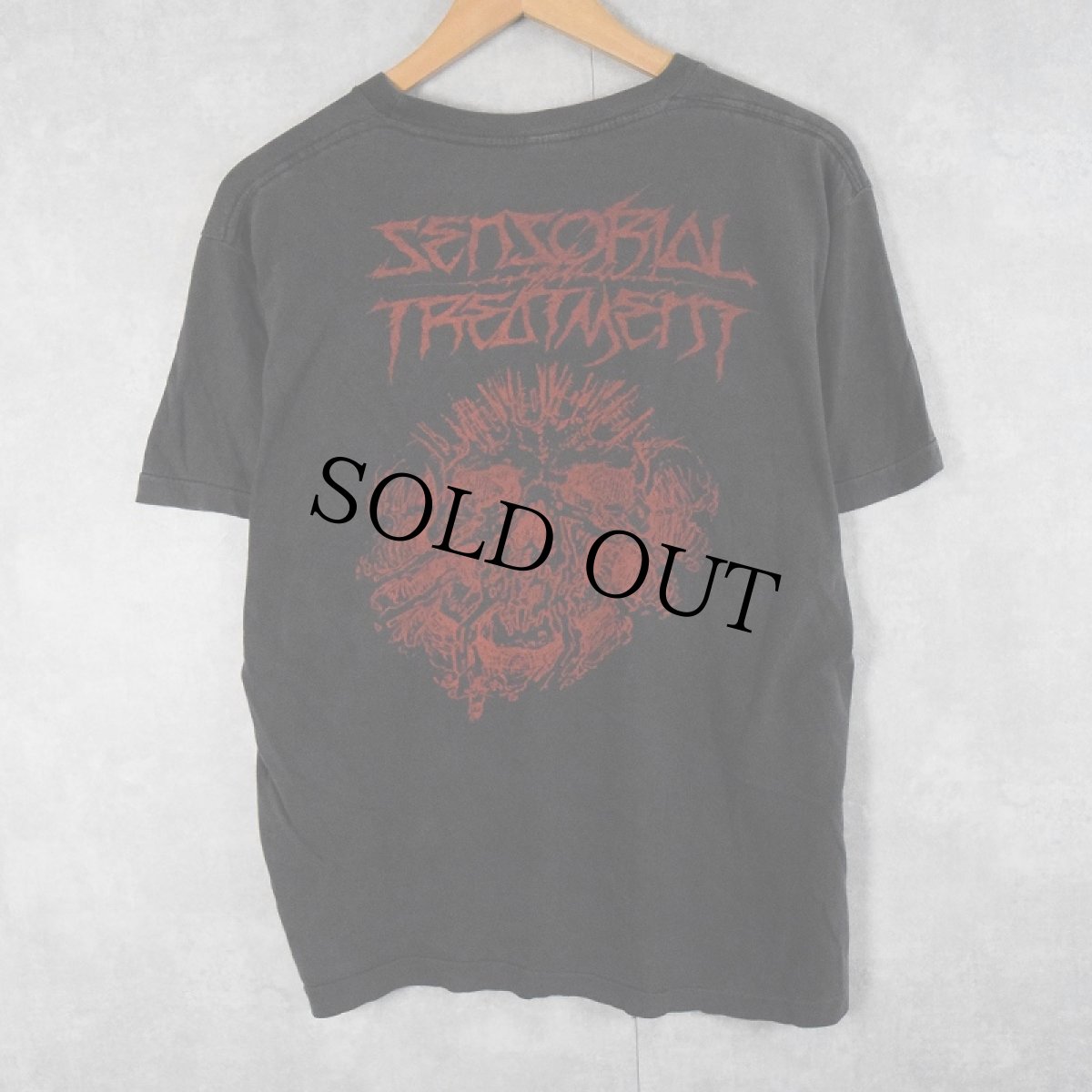 画像2: 80's Loudblast "Sensorial Treatment" デスラッシュメタルバンドTシャツ (2)