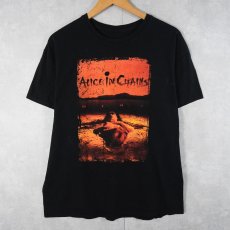 画像1: ALICE IN CHAINS ロックバンドTシャツ BLACK (1)