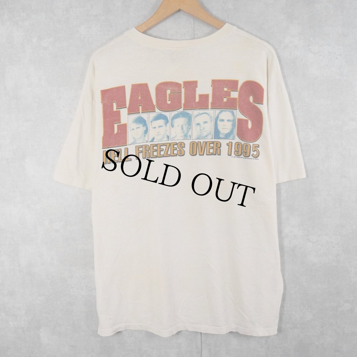 画像2: 90's EAGLES "Hotel California" ロックバンドTシャツ XL (2)