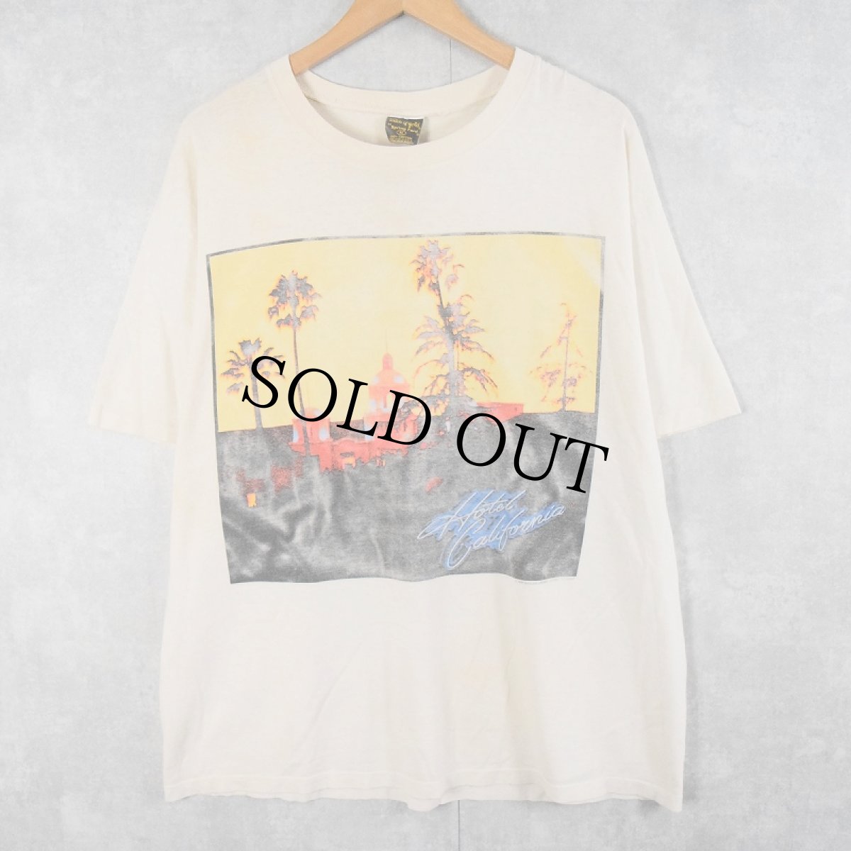 画像1: 90's EAGLES "Hotel California" ロックバンドTシャツ XL (1)