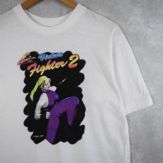 画像1: 【SALE】 Virtua Fighter 2 サラ・ブライアント ゲームキャラクター プリントTシャツ (1)